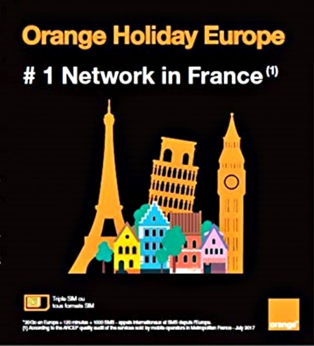 ■eSIM_歐洲orange holiday_14天8GB■ 2